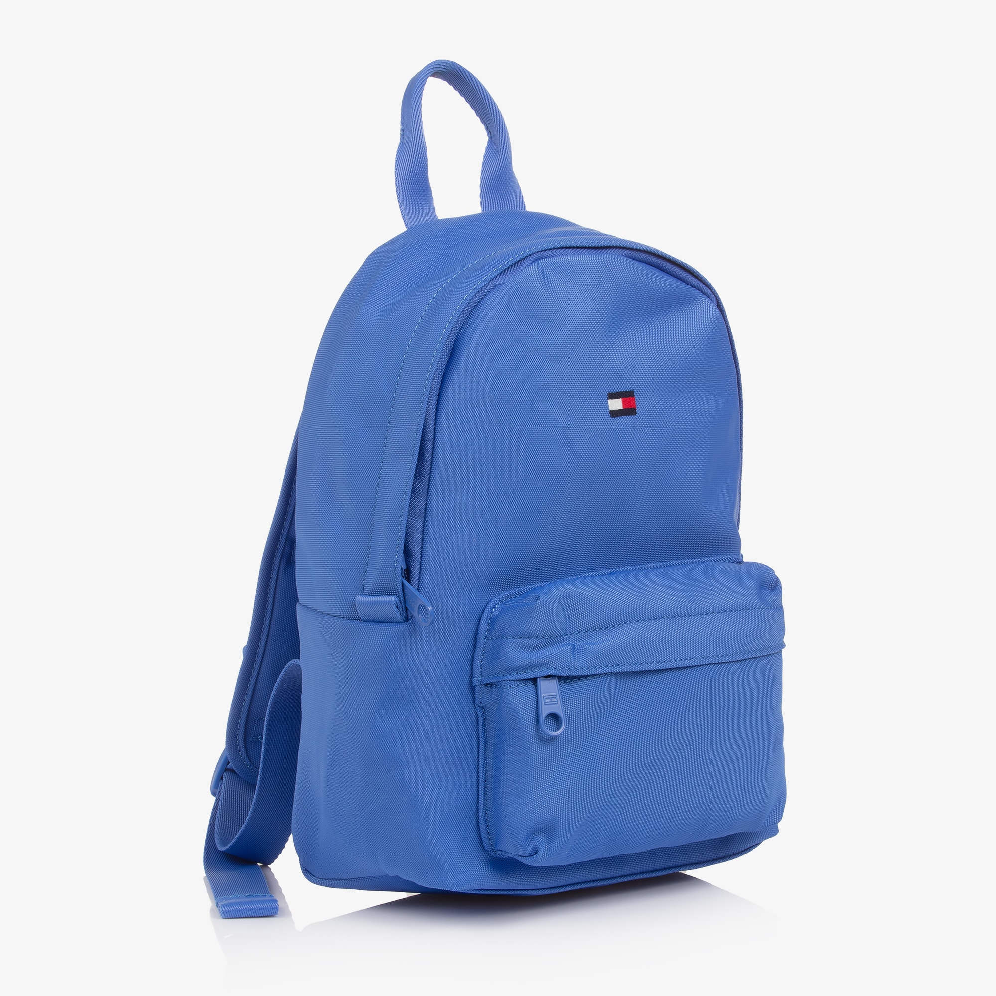 Blue Canvas Mini Backpack (29cm) - View 3