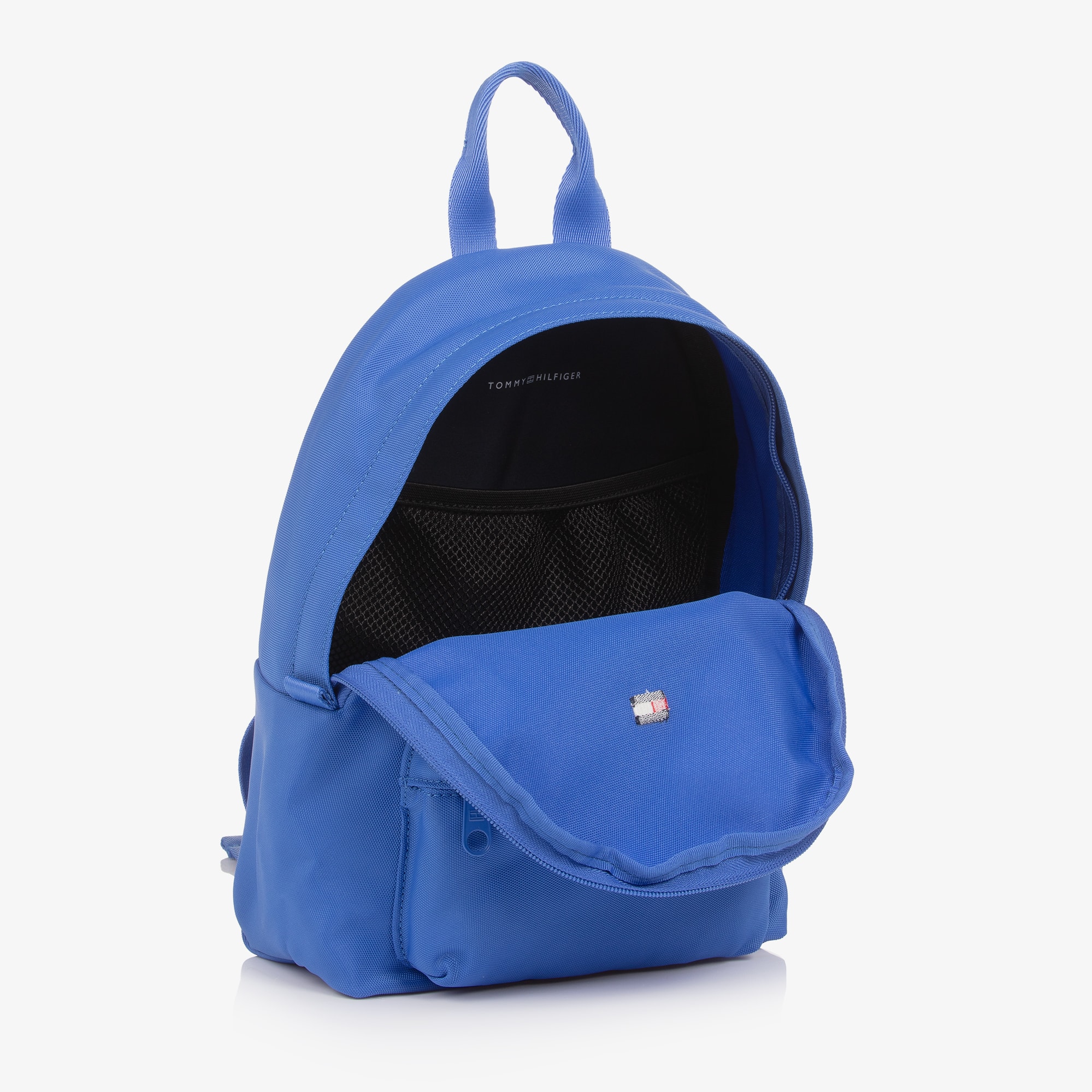 Blue Canvas Mini Backpack (29cm) - View 5