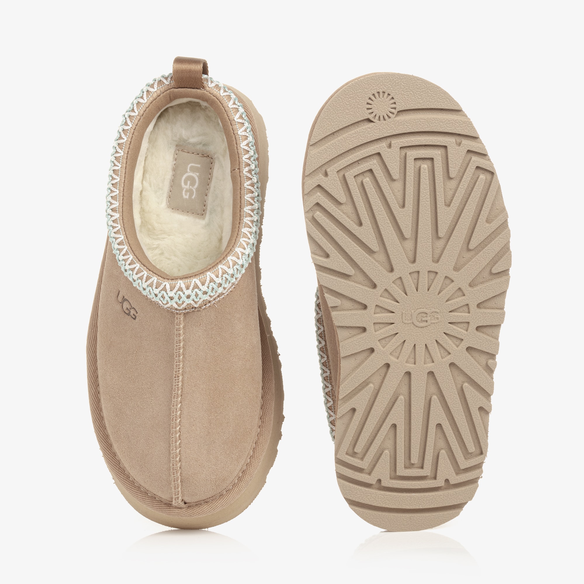 Brown Suede Leather Tazz Mules - View 3