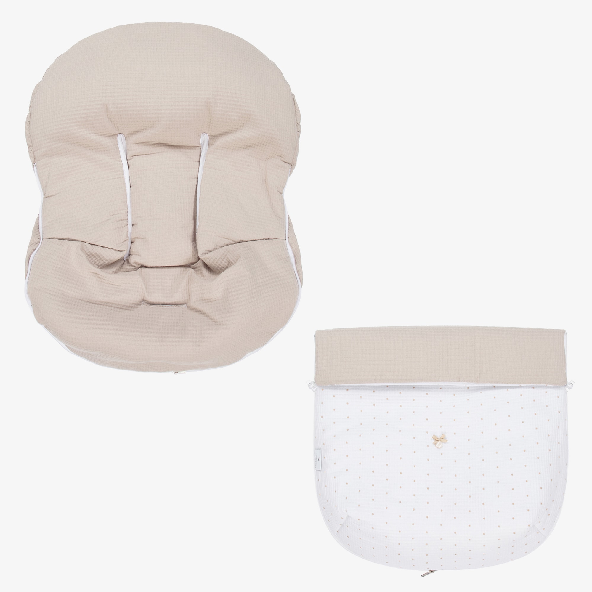 Beige Car Seat Baby Nest (75cm) - View 5