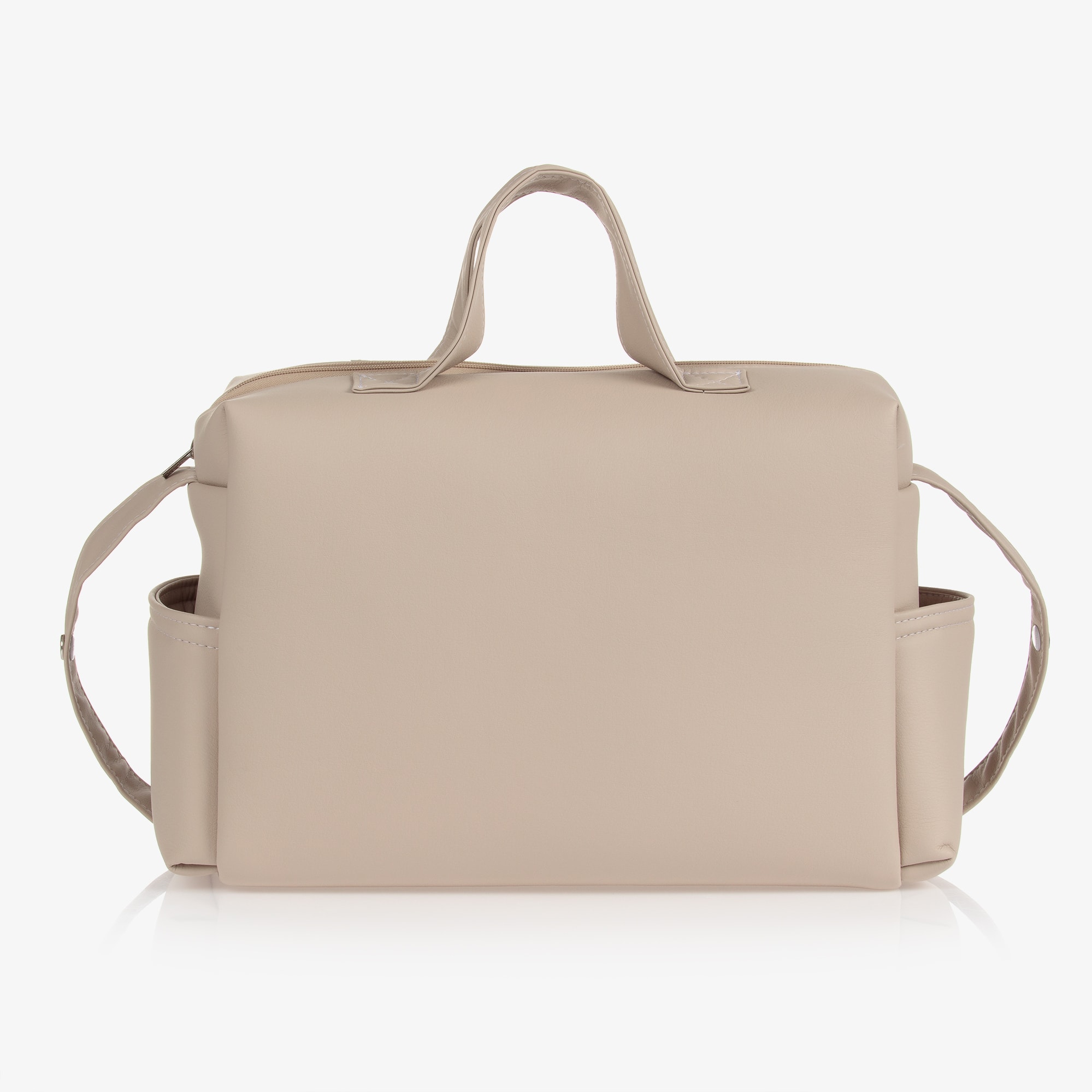Grey Faux Leather Changing Bag (41cm) - View 5
