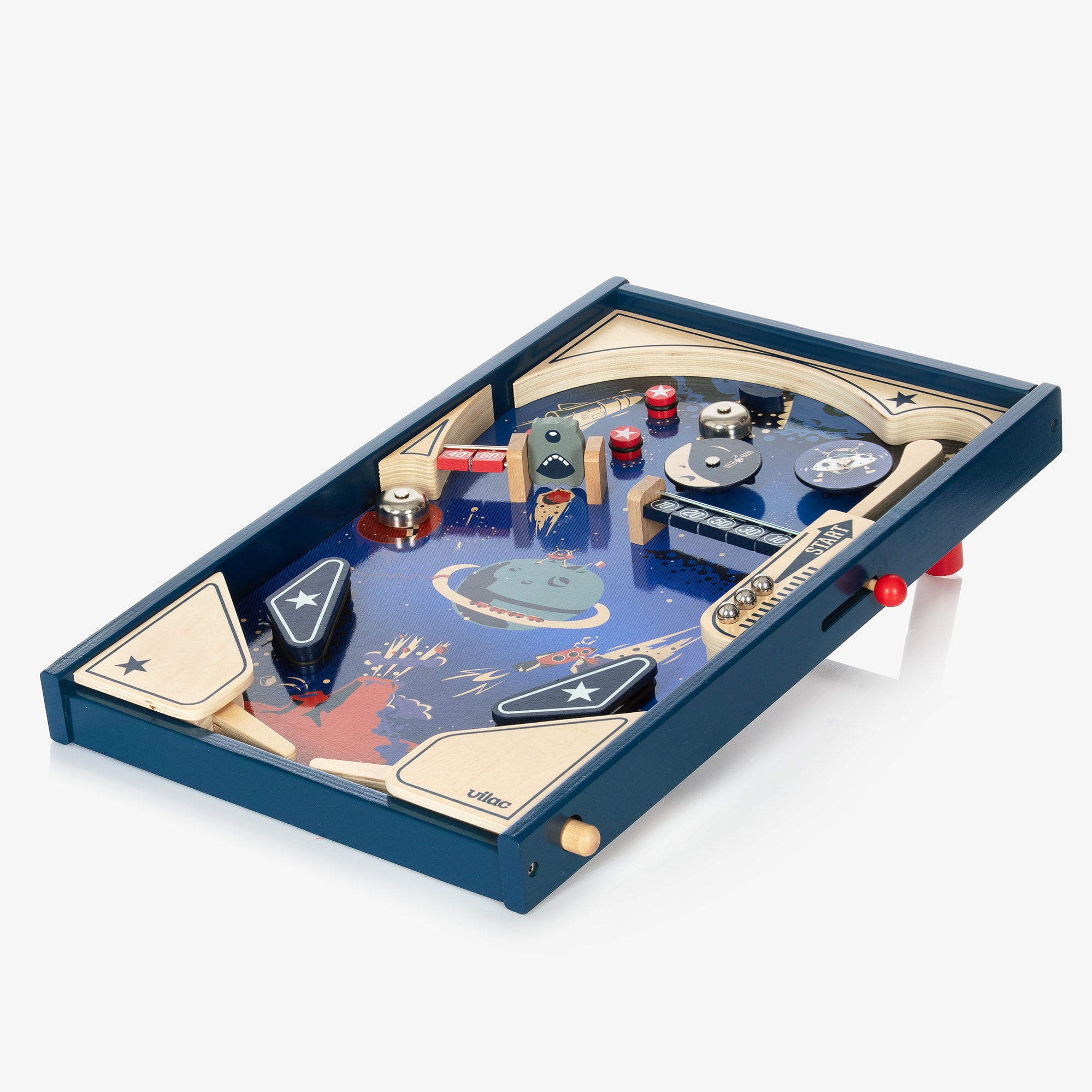 Wooden Space Pinball Toy (60cm) - View 3